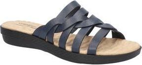 Easy Street Sheri Open Toe Sandal in Navy at Nordstrom Rack, Size 5.5