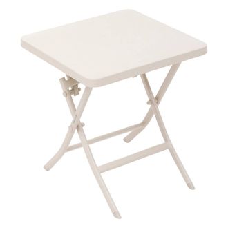 Hesperide Hesperide - Mesa Auxiliar De Jard&iacute;n Cuadrada Greensboro 40 X 40 Cm De Acero Con Tratamiento Epoxi - Hesp&eacute;ride