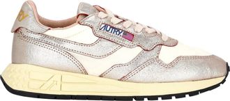 Autry Reelwind Womens Leather & Nylon Sneakers