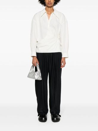 STUDIO NICHOLSON Wollen Wijde Pantalon