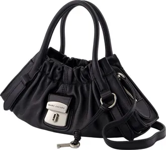 Marc Jacobs Womens Shoulder Bag Black Lambskin