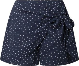 Pepe Jeans London Navy Blue Skirt Pants Damaris - Dames - Bermuda - Blauw - L - Korte Broeken