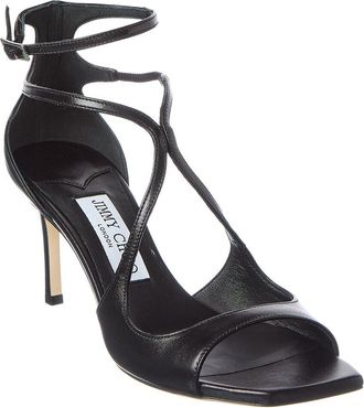 Jimmy Choo London Ayla 75 Leather Sandal