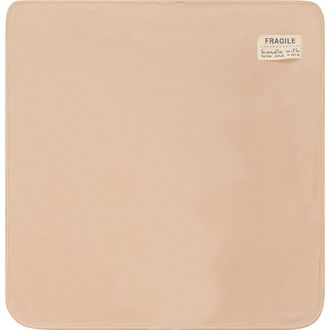 Fragile Scallop Stitch Cotton Blanket in Linen at Nordstrom