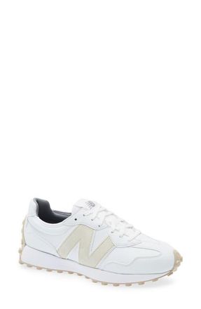 New Balance 327 Waterproof Spikeless Golf Shoe in White Ceramic at Nordstrom, Size 10.5