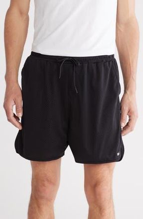 Rvca Essential Mesh Shorts in Black at Nordstrom Rack, Size Small