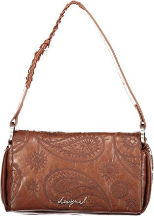 Desigual Siroco Naron Mini Flap Bag - Dames - Schoudertassen - Bruin - ONE Size - Tassen