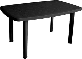 Progarden Tavolo Faro Progarden - Pp Antracite Cm 137x85 H.cm 72 - 1 Pezzo