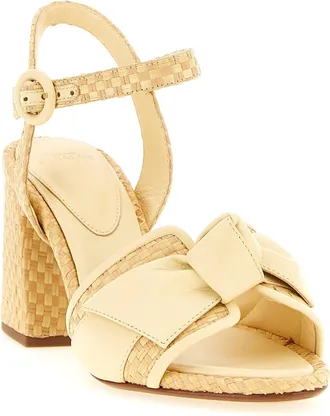 Alexandre Birman Maxi Clarita Heel Sandal - Yellow