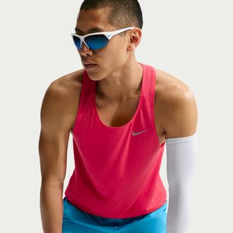 Nike Mens Fast Dri-FIT Running Singlet in Red | FN4229-606