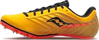 Saucony Mens Spitfire 5 Shoes In Gold/red