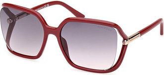 Tom Ford FT1089 75B Shiny Fuxia/Smoke Gradient