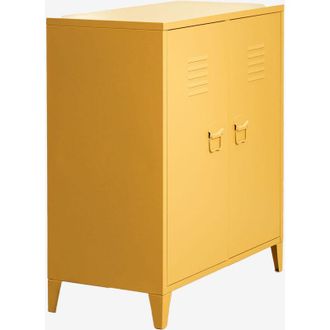 Sklum Aparador Taquilla De 2 Puertas En Acero Pohpli Sklum