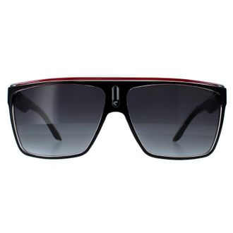 Carrera Shield Black Red Gold Dark Grey Gradient 22 Sunglasses