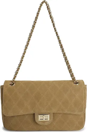 Tiffany & Fred Suede Shoulder Bag