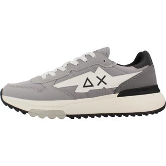 Sun 68 Niki 2.0 Solid - Heren - Schoenen - Grijs - Maat: 42 EU Katoen