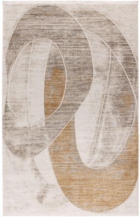 LALEE Hochwertiger Design Teppich Modena 602 - Gold