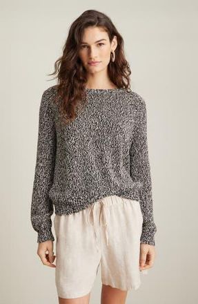 Nordstrom Raglan Sweater in Black- Beige Marl at Nordstrom Rack, Size Xx-Large