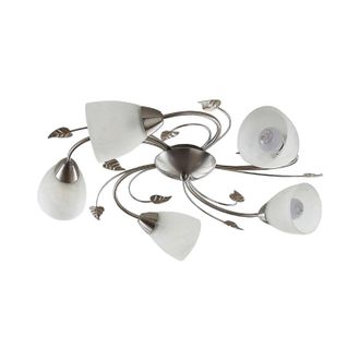 Lindby Lindby L&aacute;mpara De Techo yannie En Gris Metal