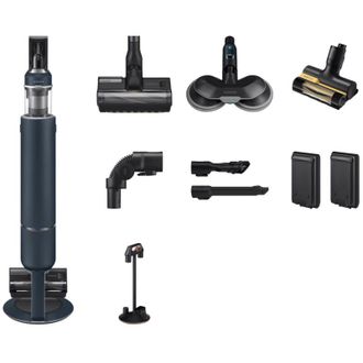 Samsung Vs20b95973b Aspiradora De Mano Negro, Azul, Cromo Bolsa Para El Polvo