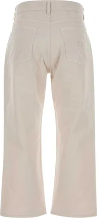 Miu Miu Cotton Trousers - Beige