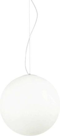 Ideal Lux Ideal Lux - Mapa Bianco - 1 Light Large Globe Ceiling Pendant White, E27