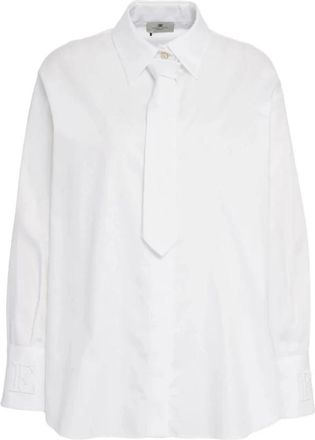 Elisabetta Franchi Donna, Camicette, Bianco, XS, new