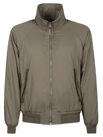 Tom Ford High Collar Polyester Bomber Jacket