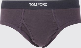 Tom Ford Slip intimo in cotone stretch con logo Tom Ford