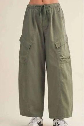 Mustard Seed Canyon Trail Cargo Pants In Green