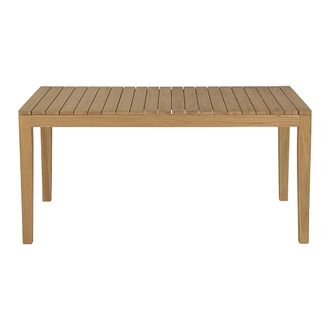 Miliboo Tavolo Da Giardino Rettangolare In Legno Teak Massiccio L160 Cm Ubud