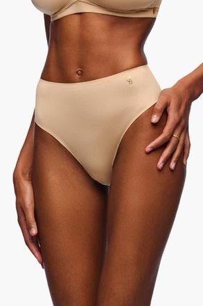 Cosabella Lisciante High Waist Thong in Sabbia at Nordstrom, Size Medium