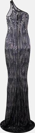 Rick Owens Vestido de fiesta asim&eacute;trico Lilies de tul