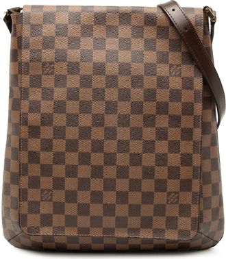 Louis Vuitton 2004 Damier Ebene Musette Salsa GM crossbody bag - Brown