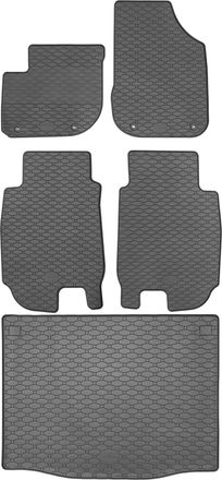 OEM Juego De Alfombrillas De Goma Para Coche Y Alfombrilla Para Maletero Para Honda Hr-v Iii Crossover A Partir De Septiembre De 2021