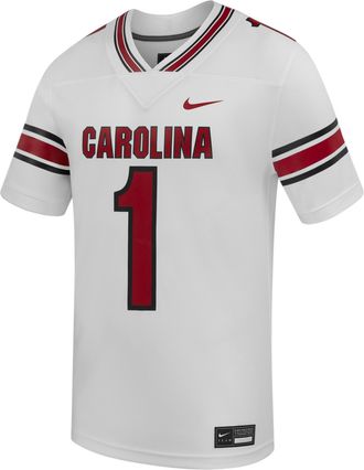 Nike Mens College (South Carolina) Replica Jersey in White | P31811J371SCAR-WHT