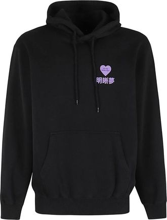 Edwin Stijlvolle Sweat Hoodie voor legale highs - Heren - Hoodies - Zwart - XL - Katoen - Hoodies & sweatvesten