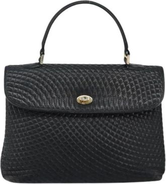 Bally Pre-owned Handbag - Dames - Vintage Handtas - Zwart - ONE Size - Leer - Vintage