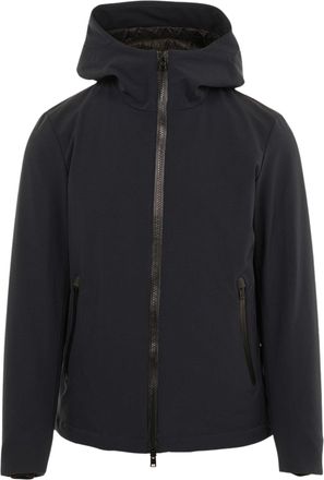 Woolrich Hooded Zip-Up Coat
