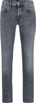 HUGO BOSS Mens Five Pocket Design Slim Fit Jeans in Charcoal - Size 33W/36L