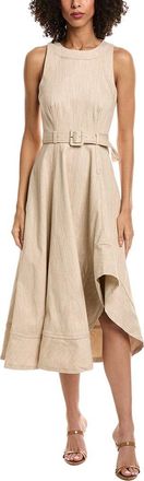 Cinq à Sept Cinq À Sept Two-Tone Zelda Midi Dress