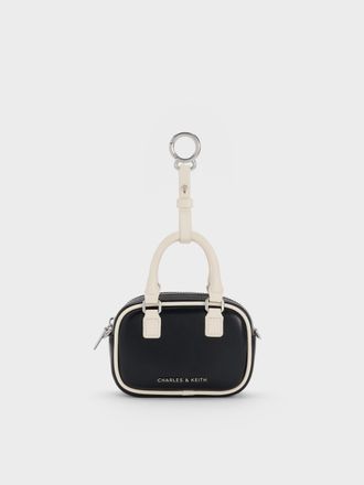 Charles & Keith Sianna Two-Tone Bag Charm