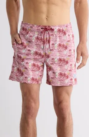 Beach Bros Beach Drink Swim Trunks in Pink at Nordstrom Rack, Size X-Large