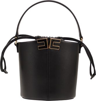 Elisabetta Franchi Beuteltasche mit Logo-Detail