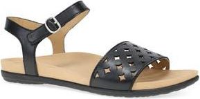 Dansko Jodie Ankle Strap Sandal in Black Calf at Nordstrom Rack, Size 10.5-11Us / 41Eu