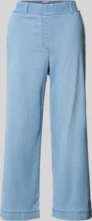 Raphaela by Brax Loose Fit Culotte aus Baumwoll-Mix Modell PAM CULOTTE in Blau, Gr&ouml;&szlig;e 38