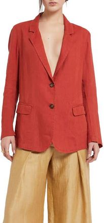 ottod'Ame Linen Jacket in Red at Nordstrom, Size 48