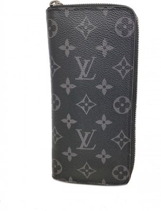 Louis Vuitton Black Long Wallet (Bi-Fold) (Pre-Owned)