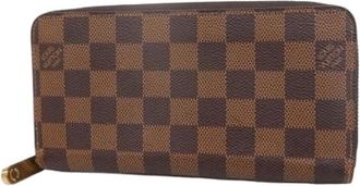 Louis Vuitton Pre-owned Wallets, female, Brown, Size: ONE SIZE Pre-owned Fabric Wallet