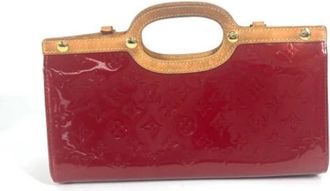 Louis Vuitton Tweedehands Canvas Louis Vuitton tassen - Dames - Vintage Handtas - Rood - ONE Size - Vintage